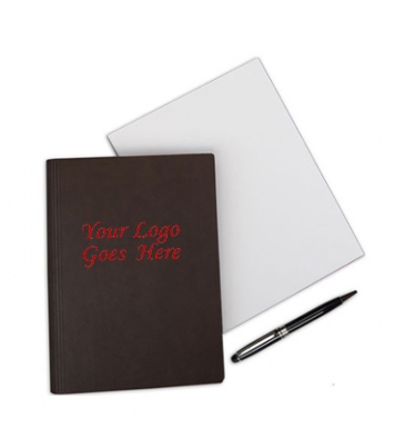 Small Leather Binder Gift Set