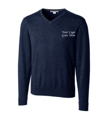 Lakemont Tri-Blend Mens Big and Tall V-Neck Pullover Sweater