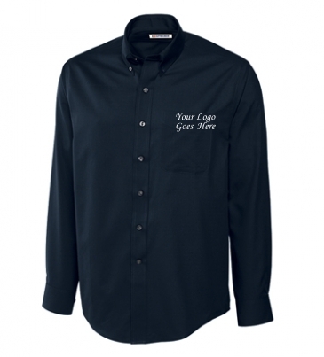 Epic Easy Care Fine Twill Mens Big and Tall Dress Shirt