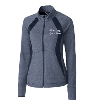Womens Shoreline Colorblock Full-Zip