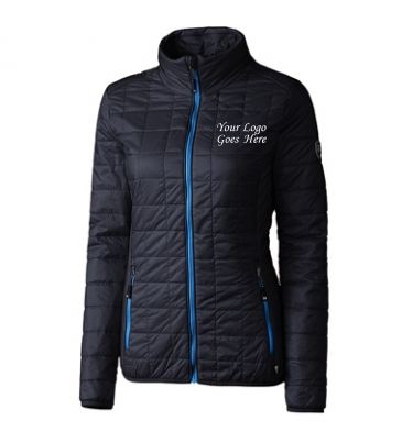 Rainier PrimaLoft® Womens Eco Insulated Full Zip Puffer Jacket