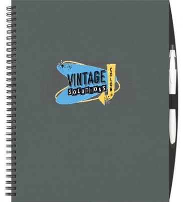 Large NoteBook with PenPort