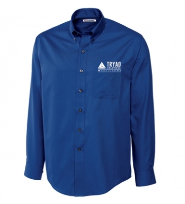 Epic Easy Care Fine Twill Mens Long Sleeve Dress Shirt