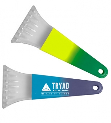 7" Polar Color Change Ice Scraper