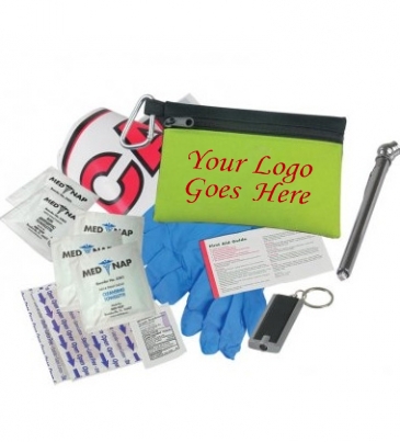 Auto Safety Zipper Tote Kit