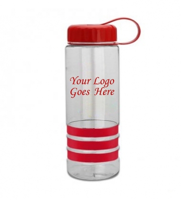 24 oz.  Stripe - Tethered Lid - Digital