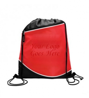 Campus Pack - 210D Drawstring with Zipper Pocket