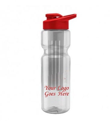 28 oz. Bottle with Long Infuser & Snap Lid