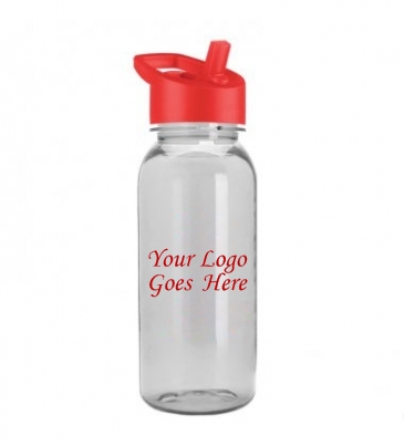 Cadet - 18 oz.  Bottle with Flip Straw Lid