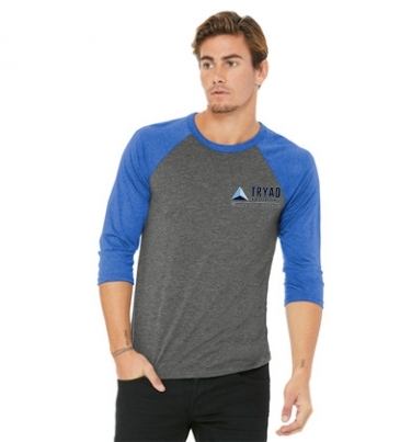 BELLA+CANVAS ® Unisex 3/4-Sleeve Baseball Tee