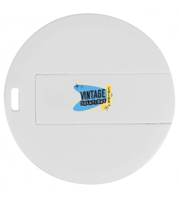 Round Laguna USB Flash Drive