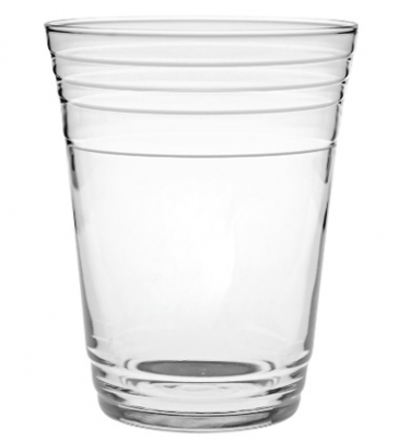 16 oz. Glass Fill Up Cup - Deep Etched