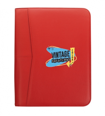 Arrow Zippered Padfolio