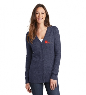 Port Authority ® Ladies Marled Cardigan Sweater