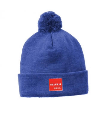 Sport-Tek ® Solid Pom Pom Beanie