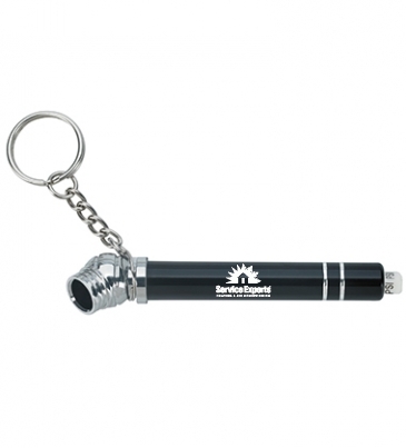 Mini Double Ring Tire Pressure Gauge
