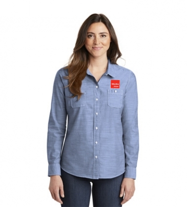 Port Authority® Ladies Slub Chambray Shirt
