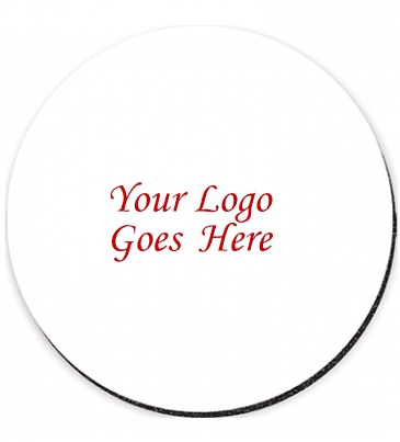 BIC® 1/8" Fabric Surface Mouse Pad (8" Round)