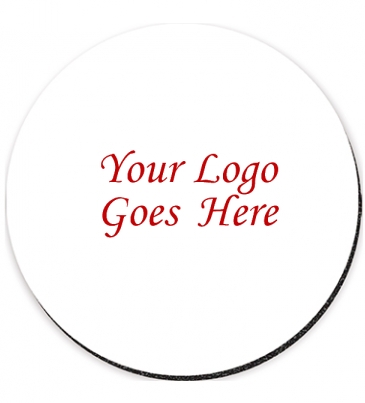 BIC® 1/4" Fabric Surface Mouse Pad (8" Round)
