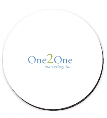 BIC® 1/16" Firm Surface Mouse Pad (8" Round)