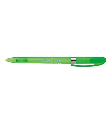 BIC® Pivo® Clear Chrome Pen