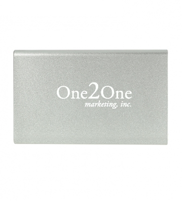 Compact Aluminum Power Bank 4000 mAh