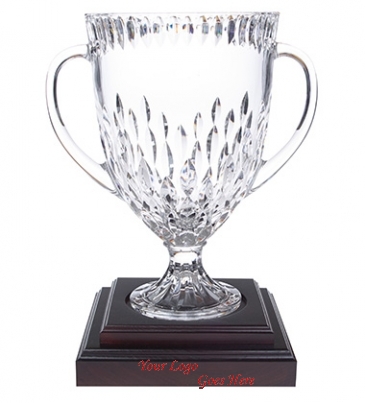 Legacy Trophy Bowl with Wood Base