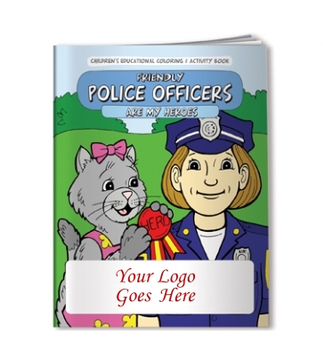 Coloring Book: Friendly Police Officers