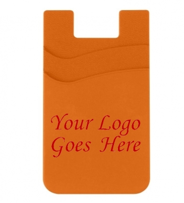 Dual Pocket Silicone Phone Wallet