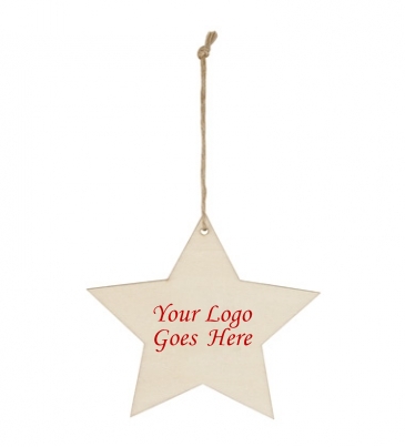 Wood Ornament - Star