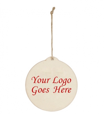 Wood Ornament - Circle