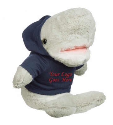6" Salty Shark- Hoodie