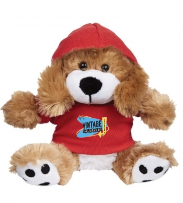 6" Big Paw Dog - Hoodie