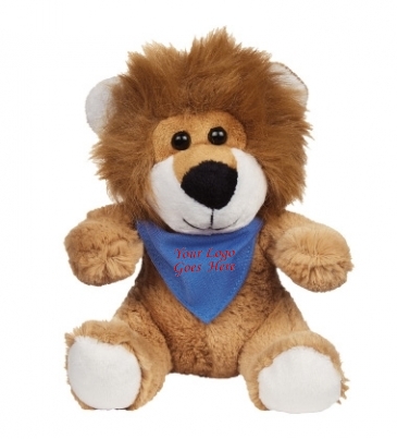 6" Lovable Lion - Bandana