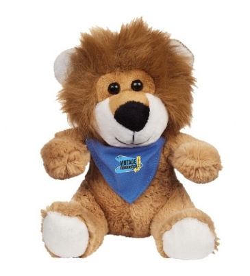 6" Lovable Lion - Bandana