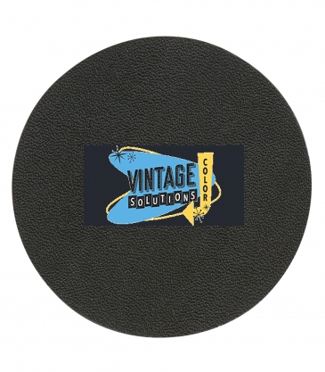 Bonded Leather Coaster_Debossed