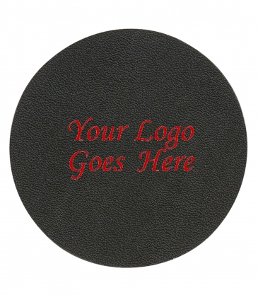 Bonded Leather Coaster Silk-Screen