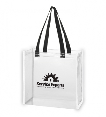 Reflective Shopper Clear Reflective Tote Bag