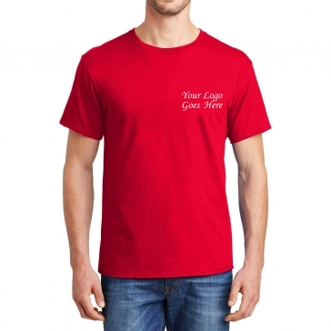 Hanes® ComfortSoft® 100% Cotton T-Shirt (Colors 2XL)