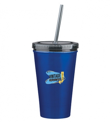 16 oz. Stainless Steel Double Wall Tumbler