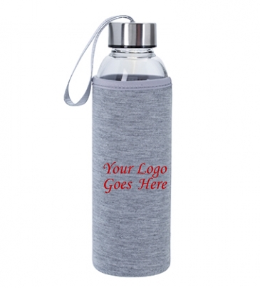 18 oz. Aqua Pure Glass Bottle