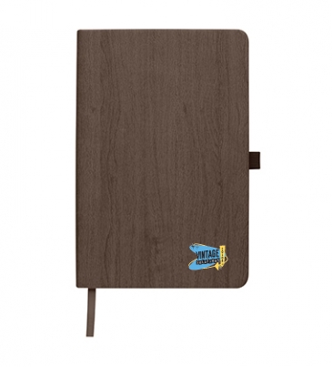 Woodgrain Look Notebook