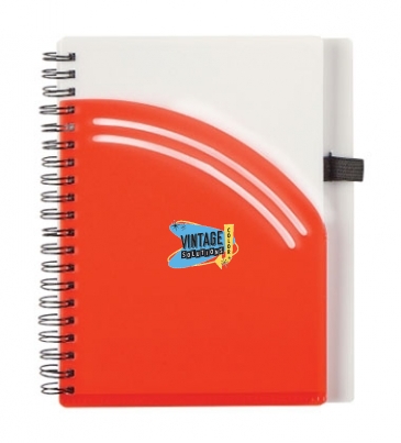 Rainbow Spiral Notebook with Pen