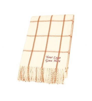 Charleston Fringed Throw Blanket