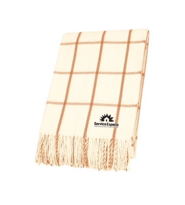Charleston Fringed Throw Blanket