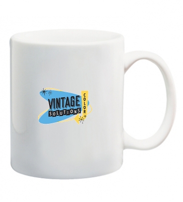 11 oz. Vitrified Ceramic Mug