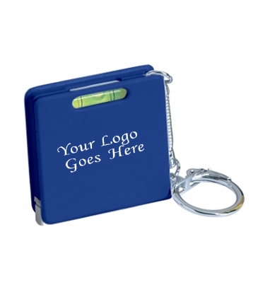 Square Level Tape Measure Key Tag