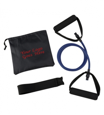 Yoga Stretch Band in Carry Pouch