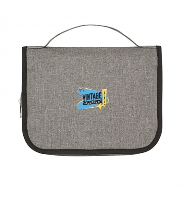 Heathered Hanging Toiletry Bag