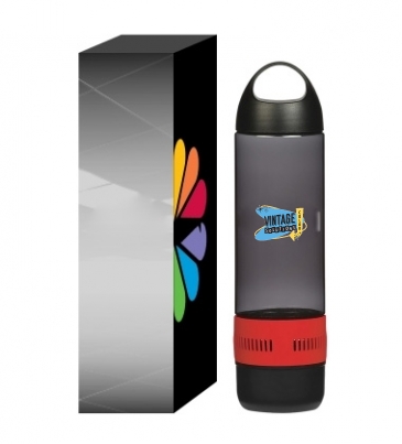 16 oz. Tritan™ Rumble Speaker Bottle with Custom Box